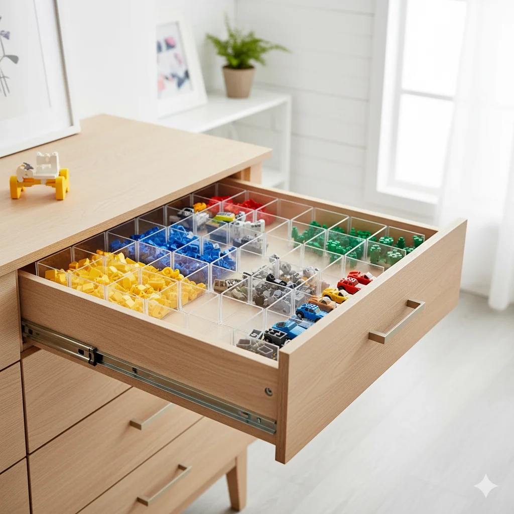 30 Easy & Simple Storage Ideas for a Minimalist & Organized Home 19 Drawer Dividers