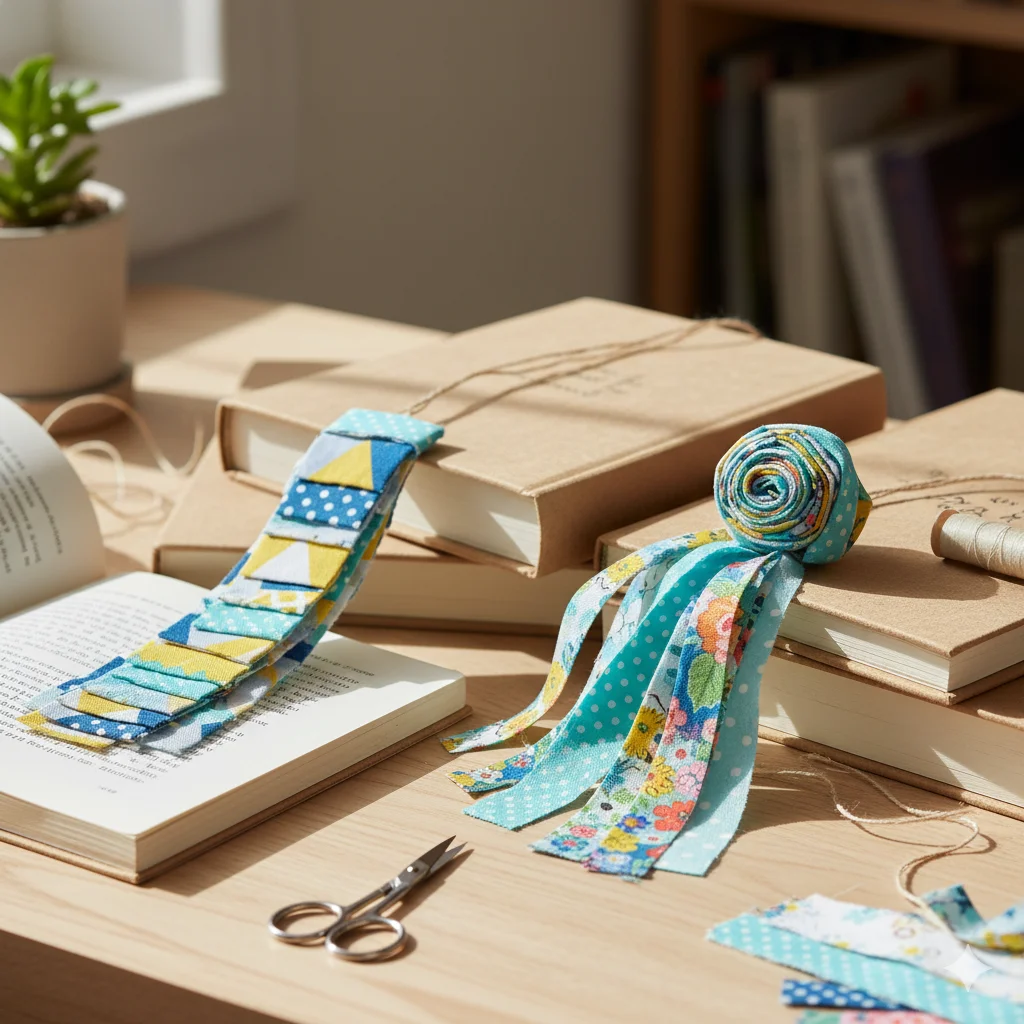17 Unique DIY Fabric Crafts for Beginners 18 Fabric Bookmark Tassels