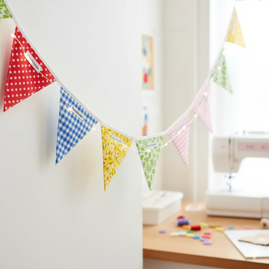 15 Easy Sewing Projects You Can Start Today 16 Fabric Bunting