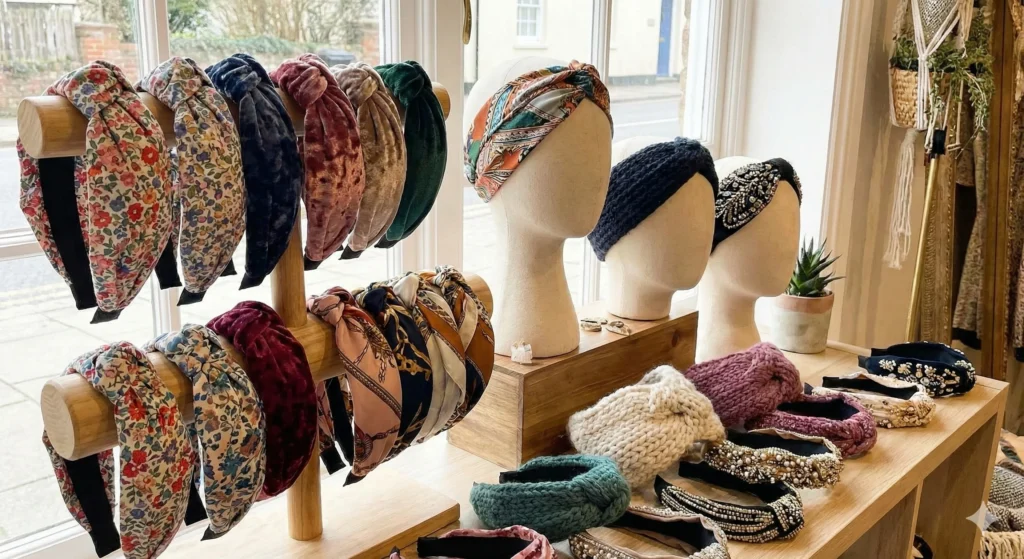 25 Profitable & Easy Fabric Craft Ideas You Can Sell 3 Fabric Headbands – Trendy hair accessories