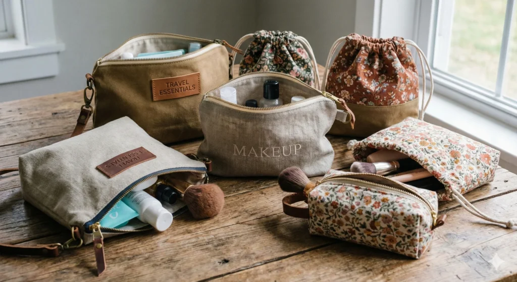 25 Profitable & Easy Fabric Craft Ideas You Can Sell 11 Fabric Pouches
