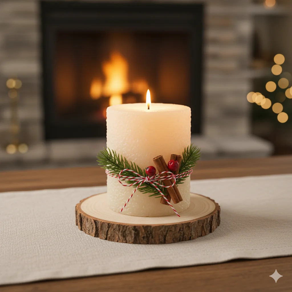 15 Last-Minute DIY Christmas Gifts Anyone Can Make 3 Handmade Christmas Candle
