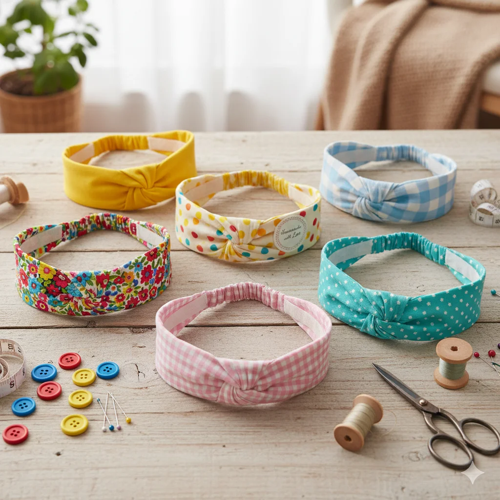 15 Easy Sewing Projects You Can Start Today 7 Headbands