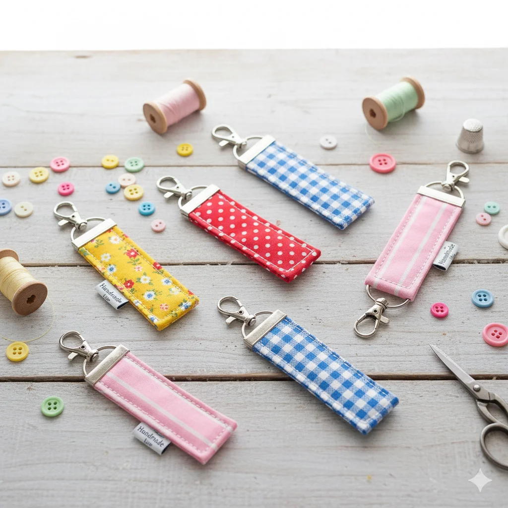 15 Easy Sewing Projects You Can Start Today 12 Keychain