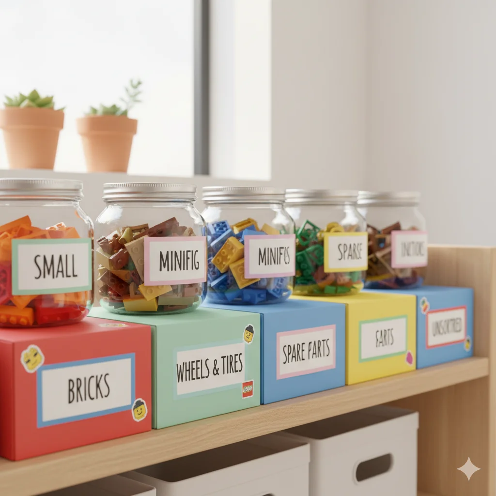 30 Easy & Simple Storage Ideas for a Minimalist & Organized Home 10 Labels Stickers