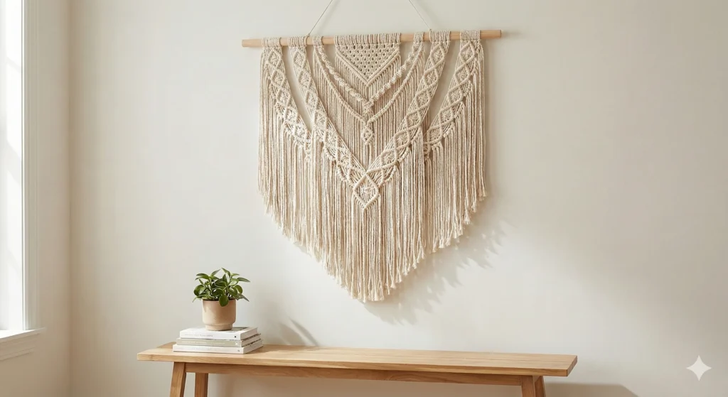17 Creative Wall Decor Ideas to Instantly Transform Your Home 5 Macrame Wall Hanging