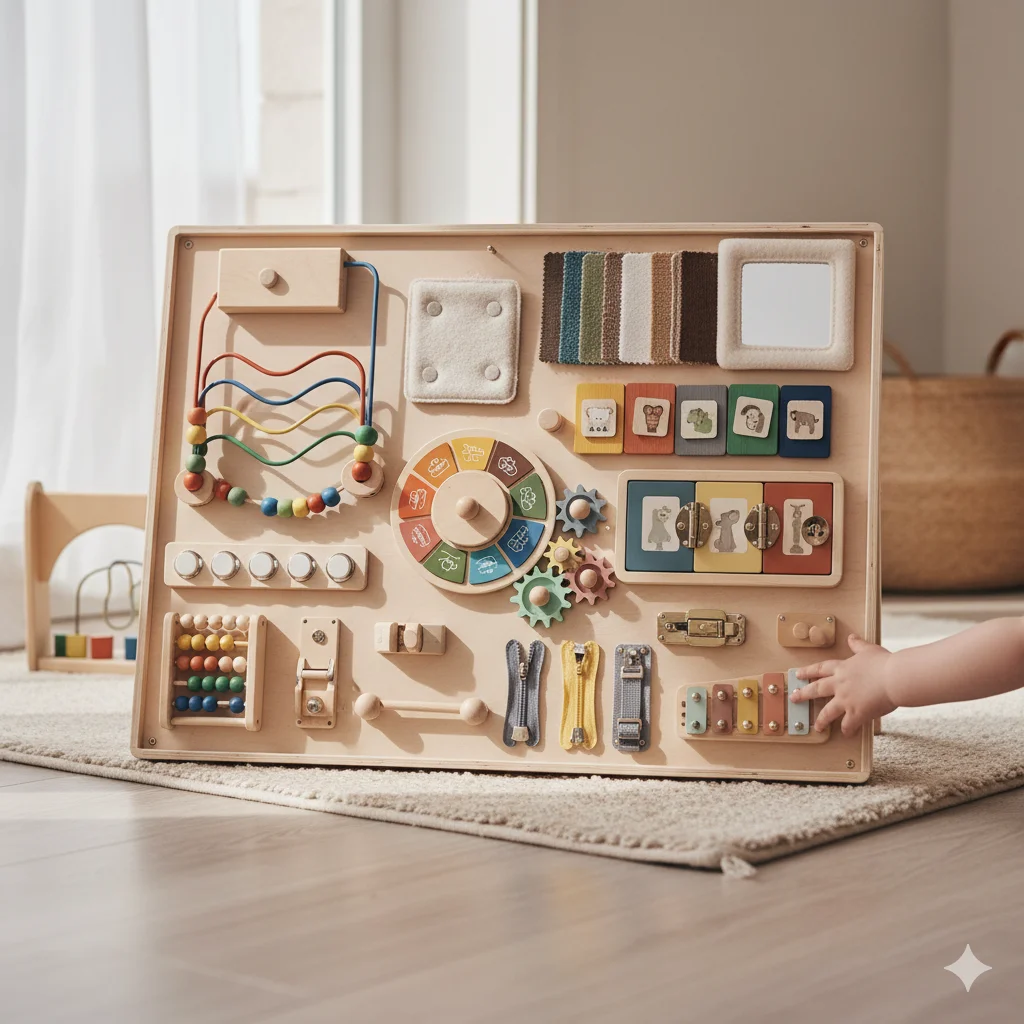 Montessori Baby Sensory Board