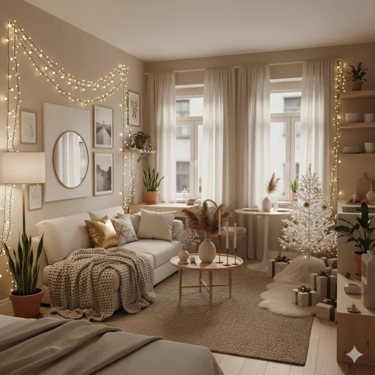 13 Minimalist Holiday Decor Ideas for Small Spaces