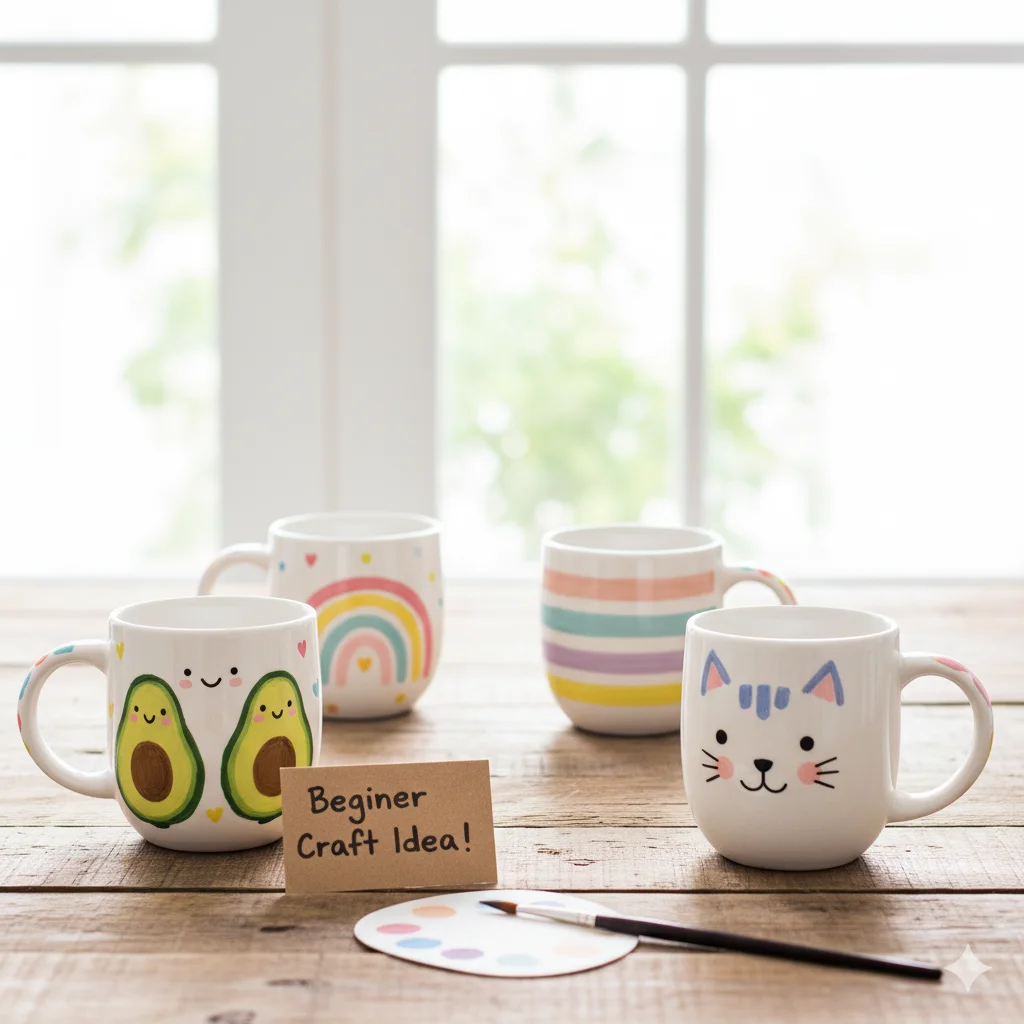 Painted Mugs