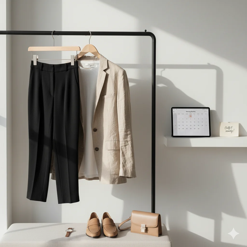16 Life-Changing Daily Hacks for Women 2 Prep Outfits the Night Before