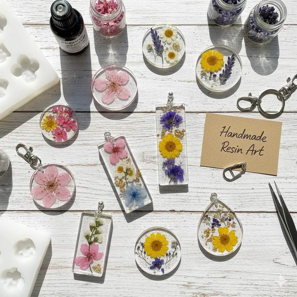 Resin Keychains