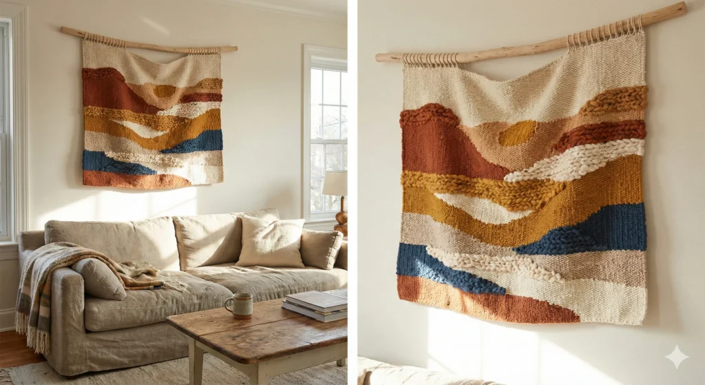 17 Creative Wall Decor Ideas to Instantly Transform Your Home 9 Tapestry or Large Fabric Art