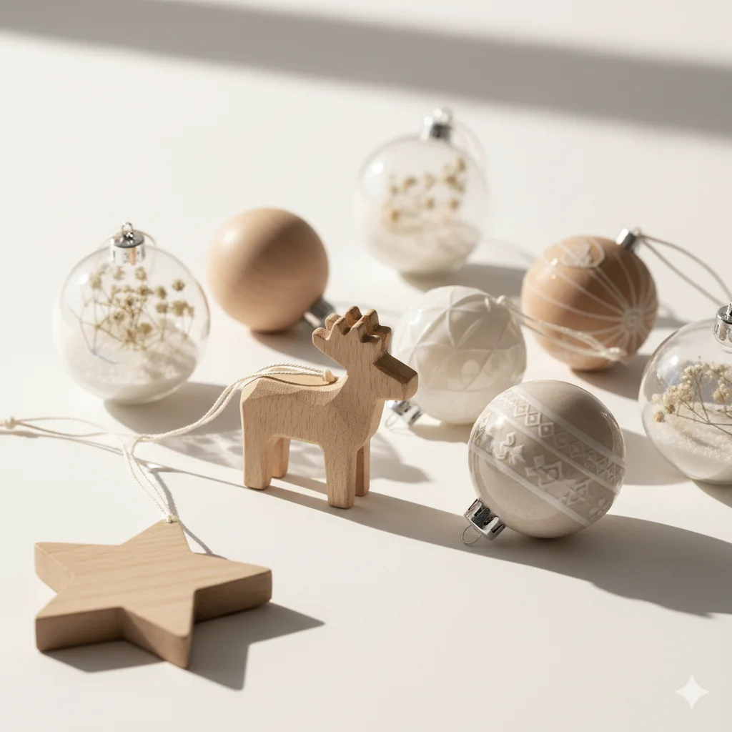 13 Minimalist Holiday Decor Ideas for Small Spaces 12 Understated Ornaments