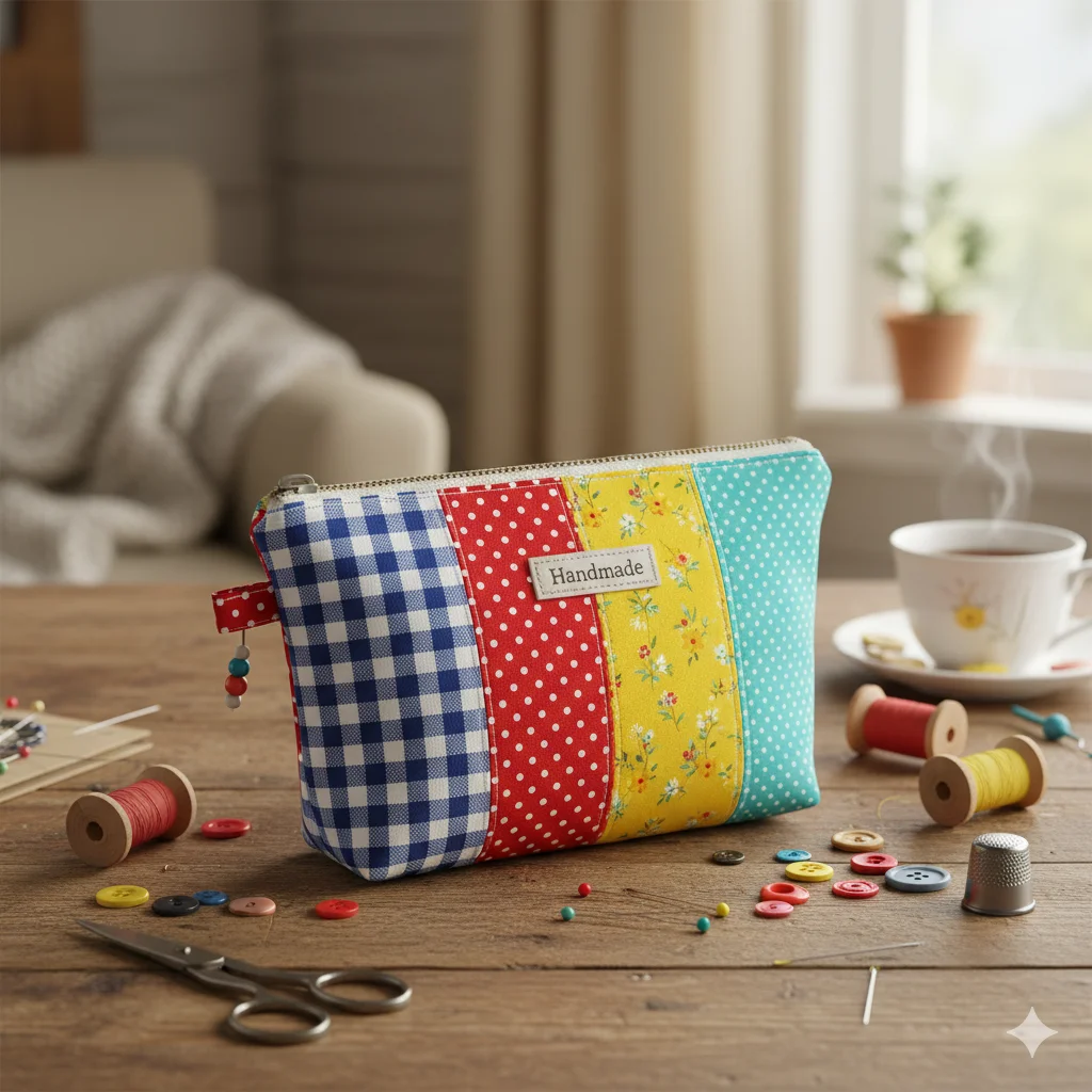 15 Easy Sewing Projects You Can Start Today 13 Zipper Pouch