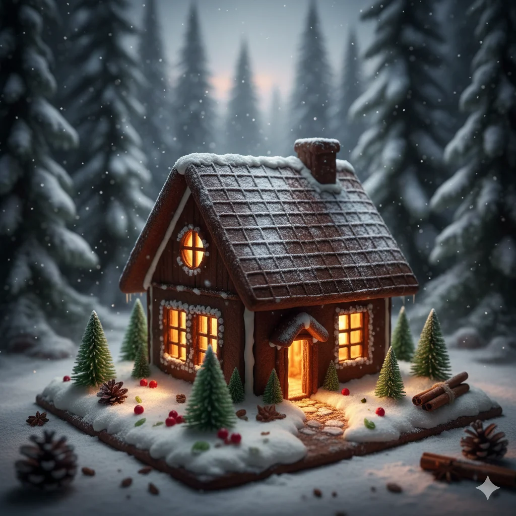 13 Creative Gingerbread House Ideas for 2026 11 Forest Cabin Gingerbread Retreat