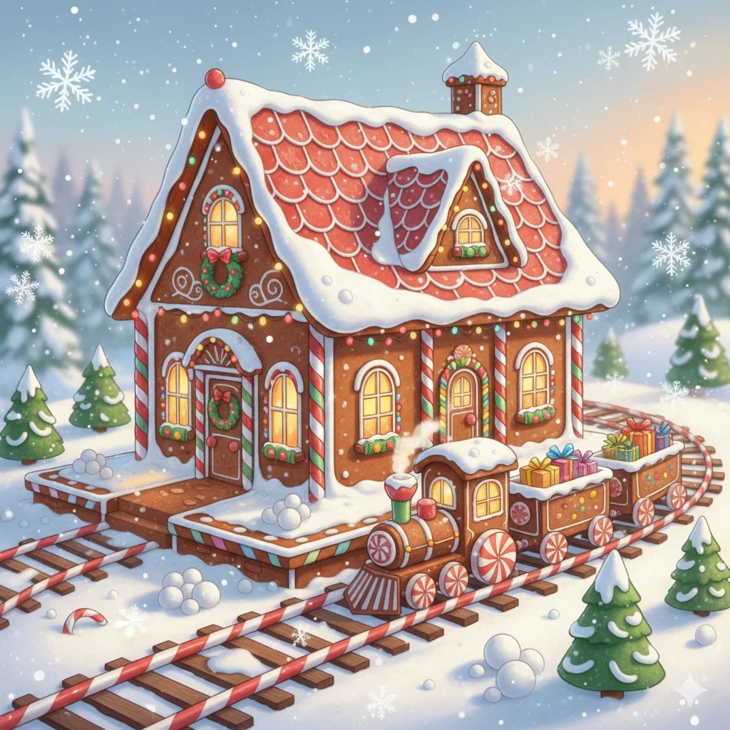 13 Creative Gingerbread House Ideas for 2026 12 Gingerbread Train Station