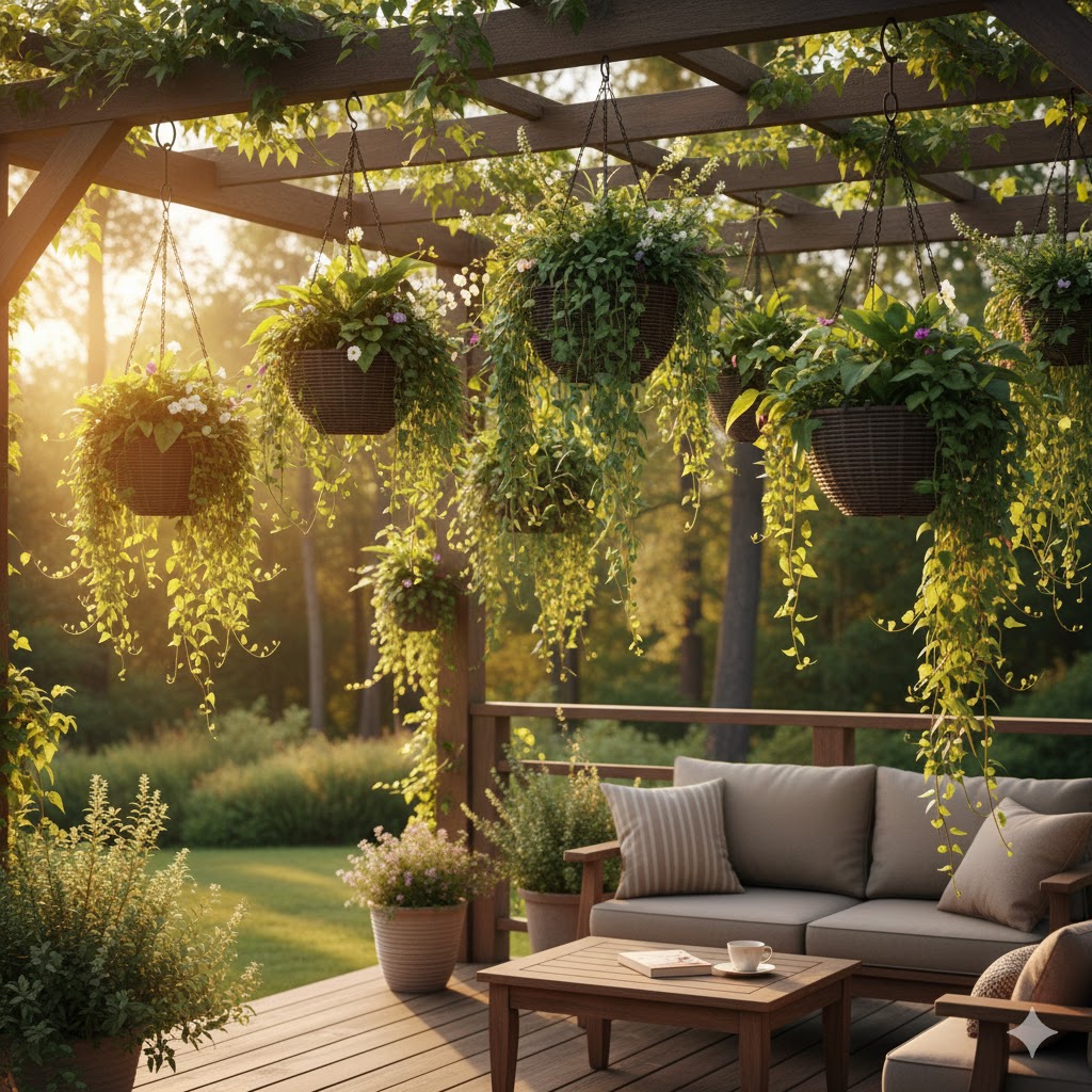13 Stunning Deck Plant Ideas to Transform Your Outdoor Space in 2026 8 Hanging Planters for Decks