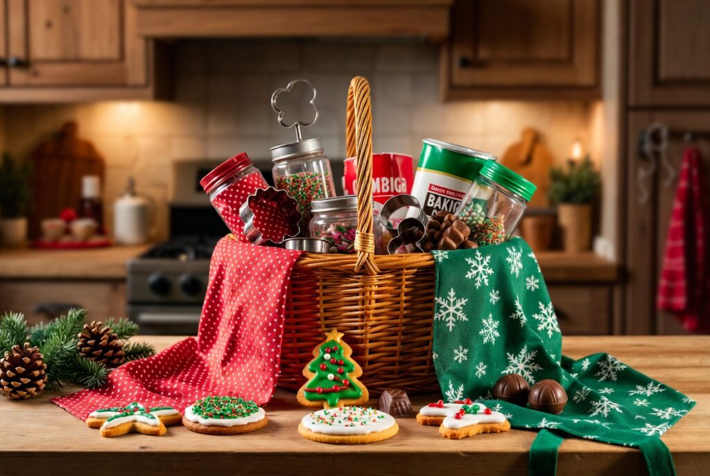 12 Unique Christmas Gift Baskets for 2026 – Perfect Holiday Gift Ideas 9 Holiday Baking Basket