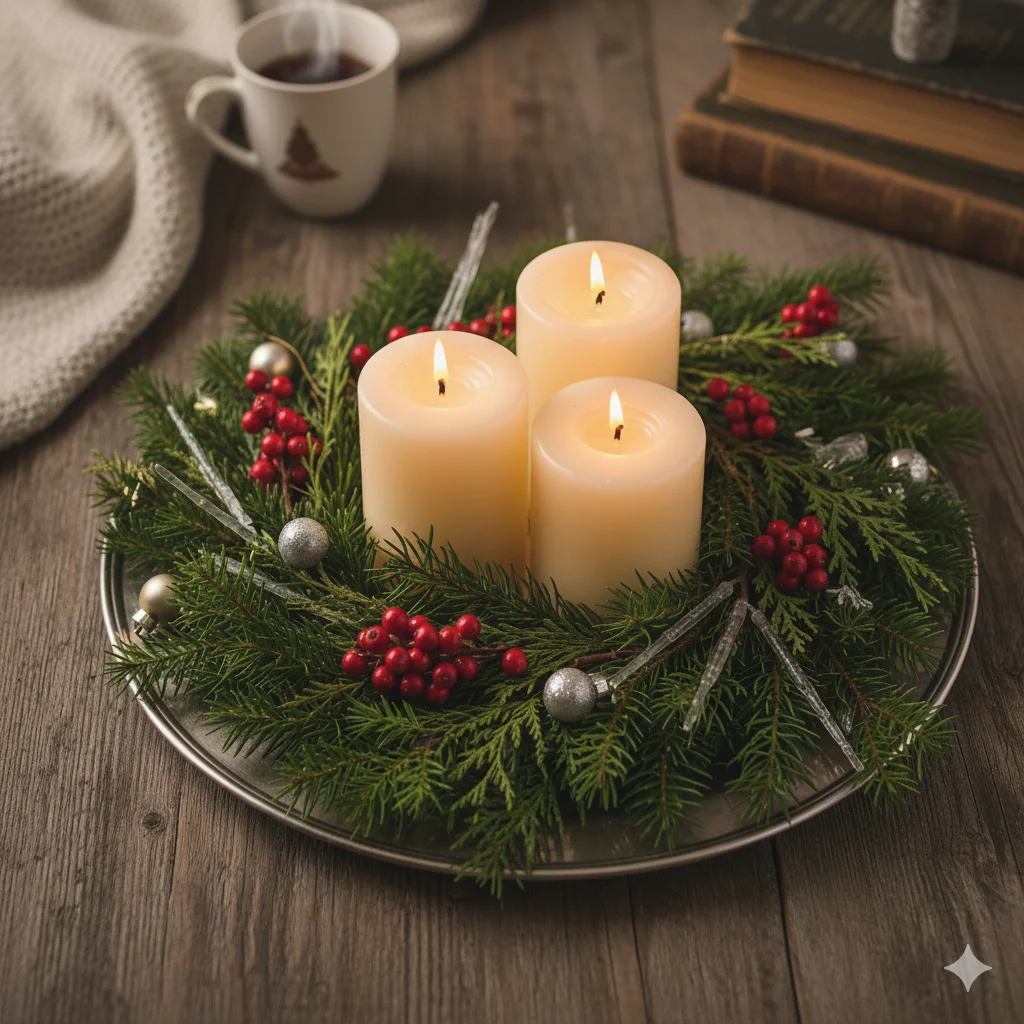 10 Stunning Christmas Centerpiece Tray Ideas for a Festive Table 5 Mini Christmas Tree Display