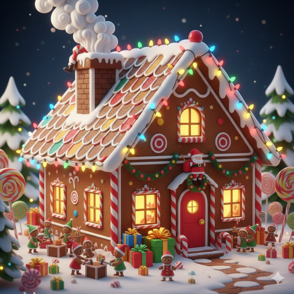 13 Creative Gingerbread House Ideas for 2026 9 Minimalist Gingerbread House