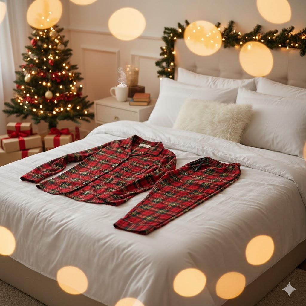 Plaid Pajama Set