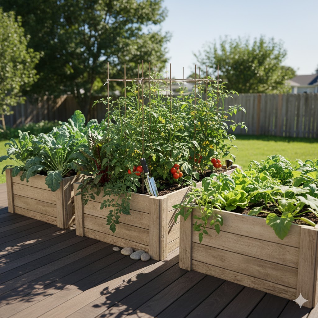 13 Stunning Deck Plant Ideas to Transform Your Outdoor Space in 2026 7 Raised Garden Beds on Deck