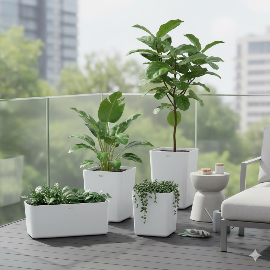 13 Stunning Deck Plant Ideas to Transform Your Outdoor Space in 2026 11 Self Watering Deck Planters