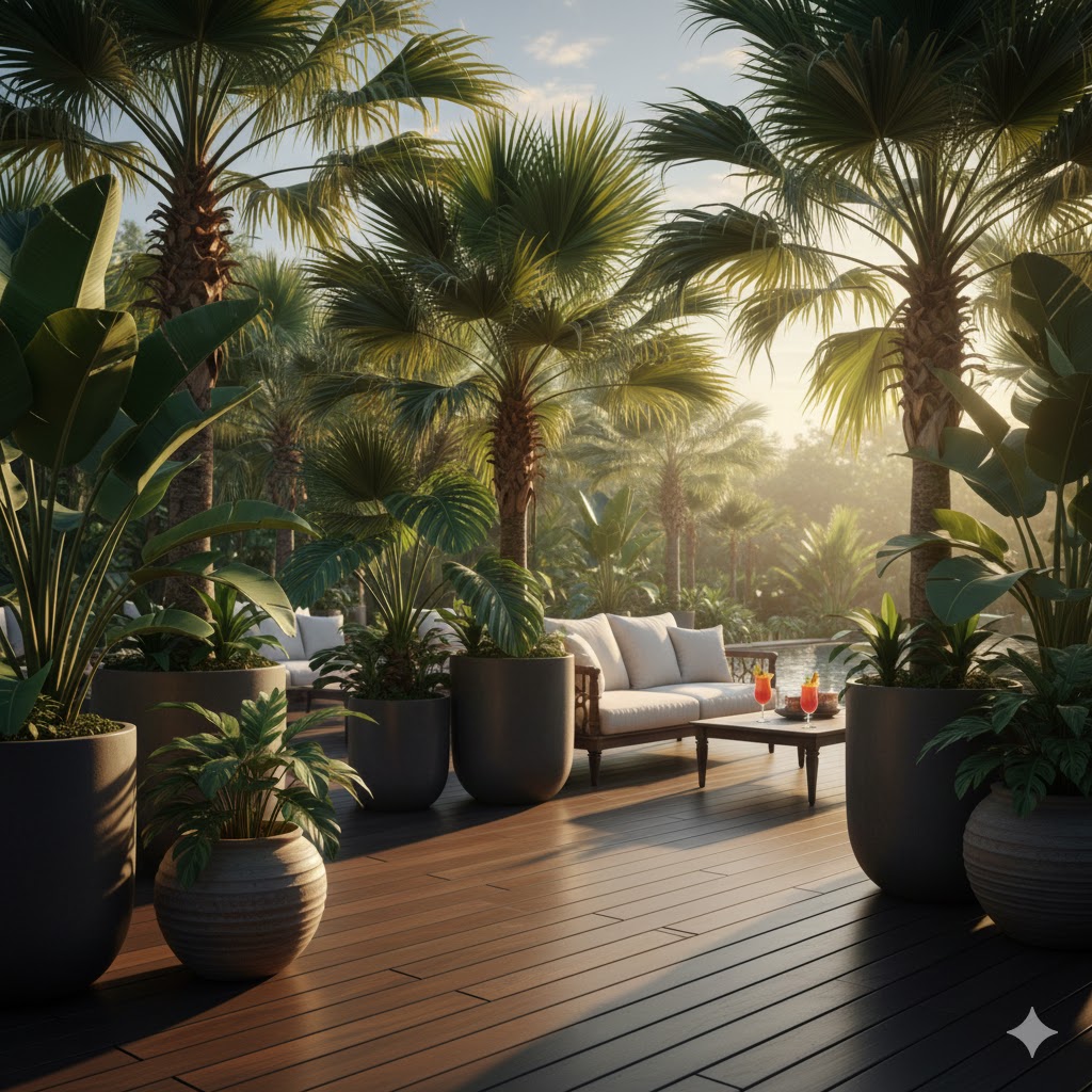 13 Stunning Deck Plant Ideas to Transform Your Outdoor Space in 2026 14 Tropical Deck Planter Garden