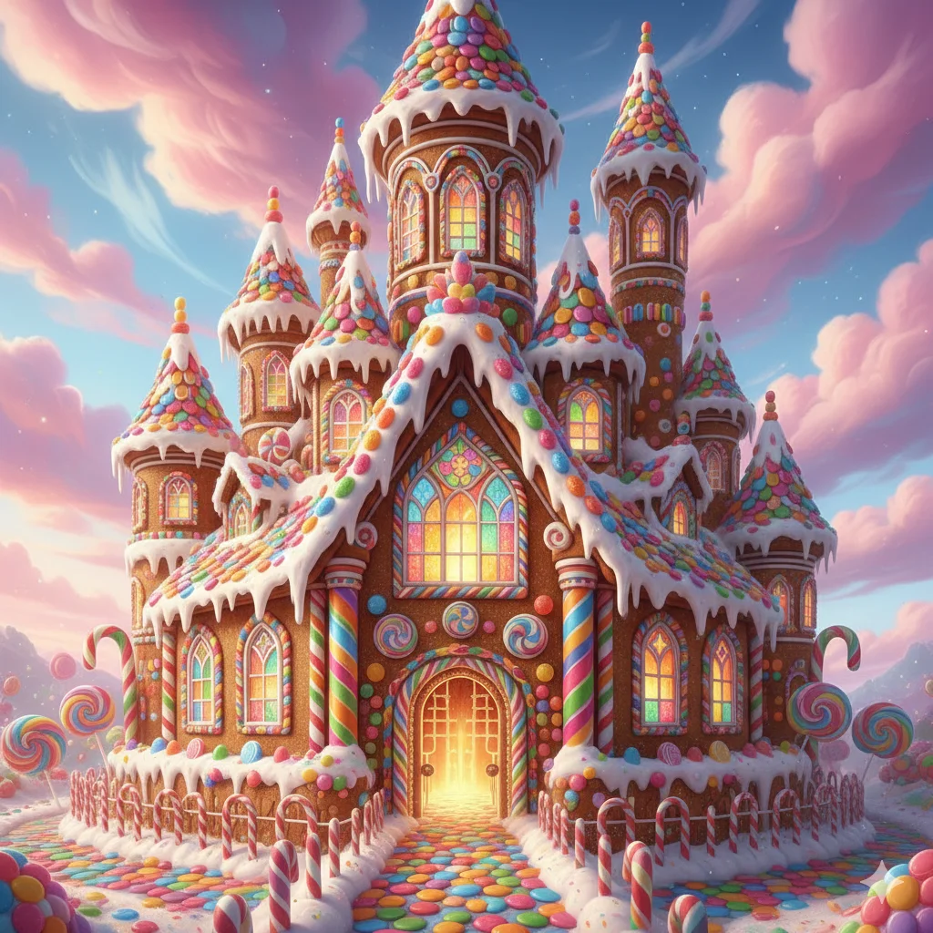 13 Creative Gingerbread House Ideas for 2026 3 andyland Rainbow Castle
