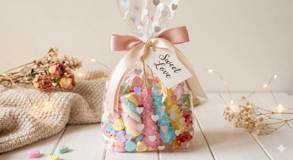 23 Creative Valentine’s Day Gift Ideas That Feel Truly Special 14 Candy Aesthetic Gift Bag