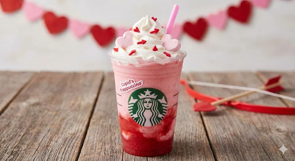 Starbucks Valentine’s Day Drinks: The Ultimate 2026 Guide to Love in Every Sip 9 Cupids Frappuccino