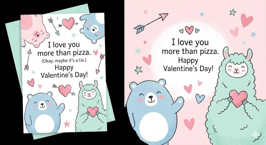 Cute Valentines Day card