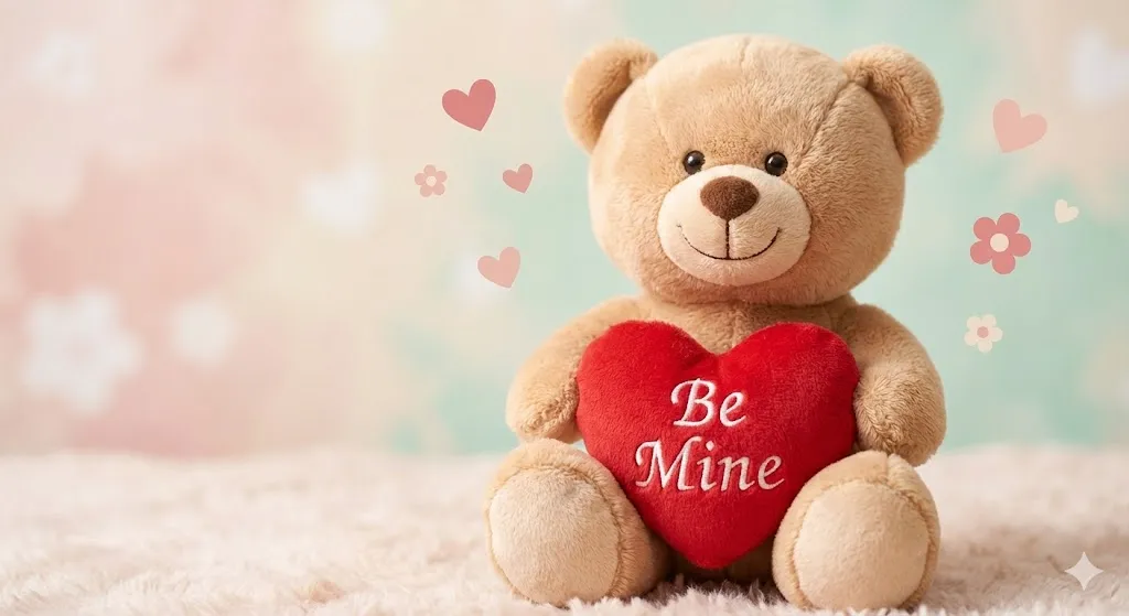 20 Valentine’s Day Gift Ideas for Your Loved One (2026 Edition) 12 Cute teddy bear holding heart