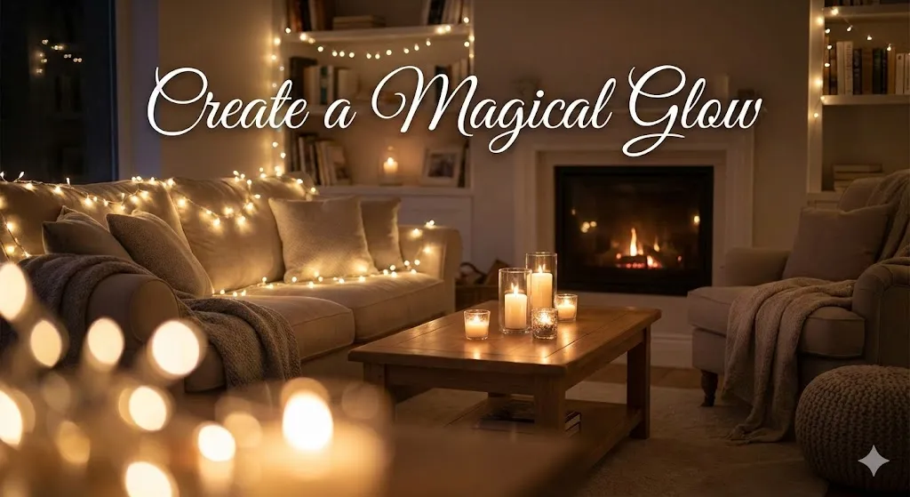 16 Creative Valentine’s Day Decoration Ideas to Make Your Celebration Unforgettable 3 Fairy Lights