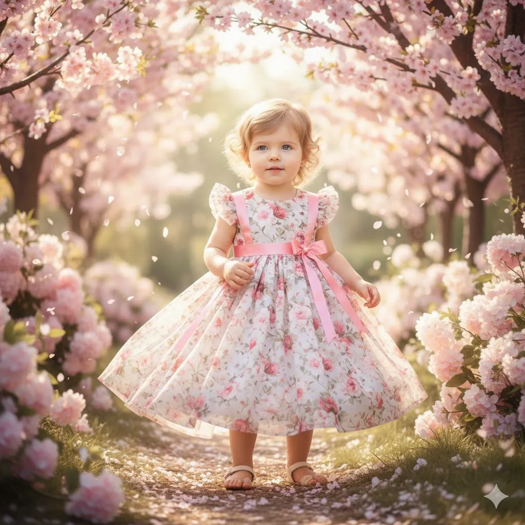 Floral Valentine Dress 1