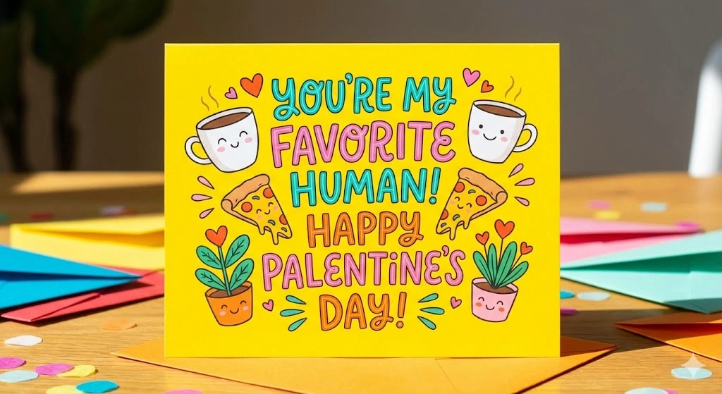 Friendship Valentine card