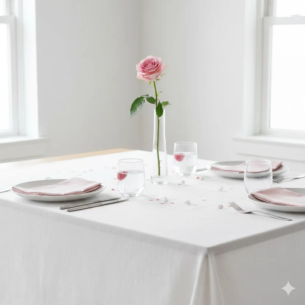 14 Valentine’s Day Table Setup Ideas for 2026 4 Minimalist Chic