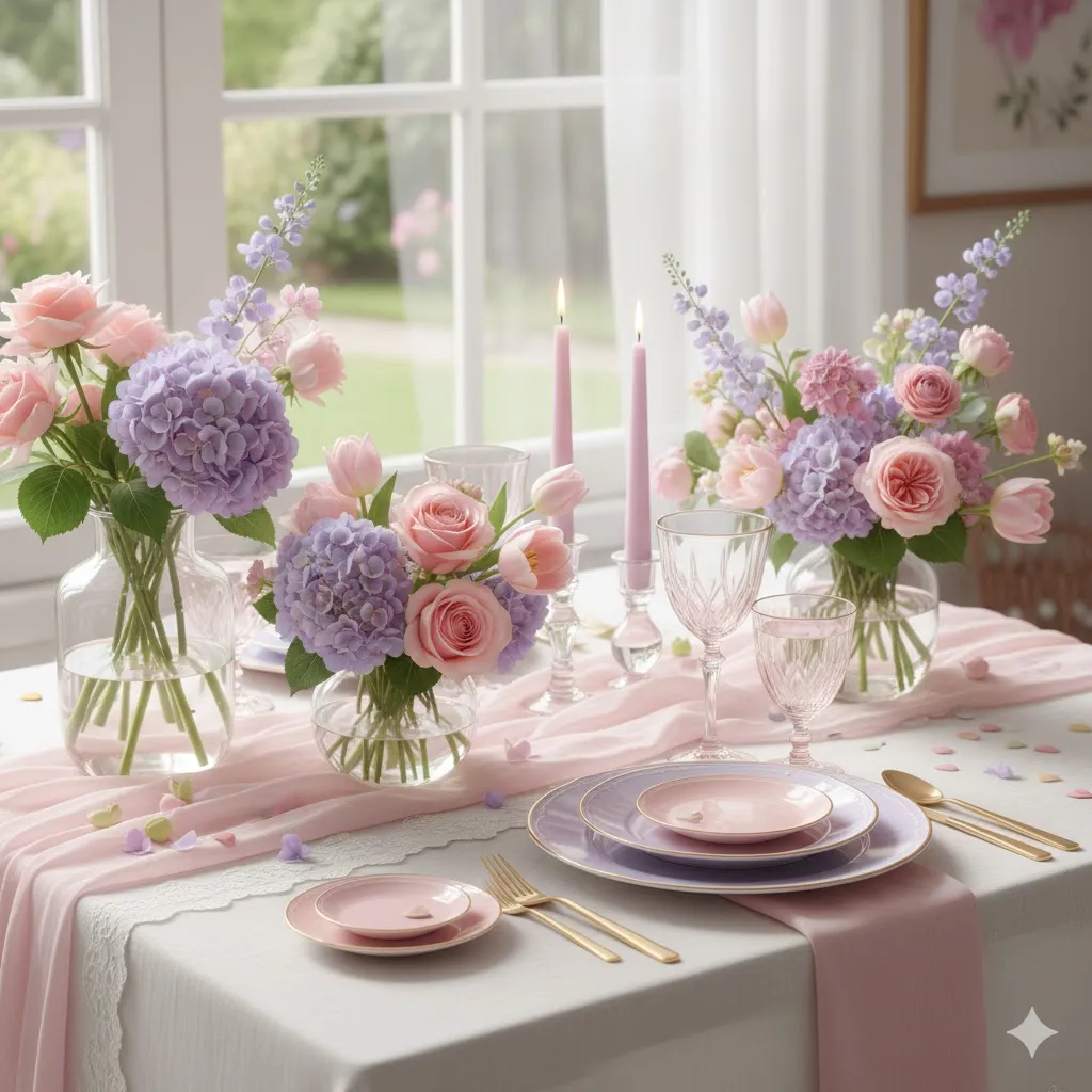14 Valentine’s Day Table Setup Ideas for 2026 8 Pastel Valentine