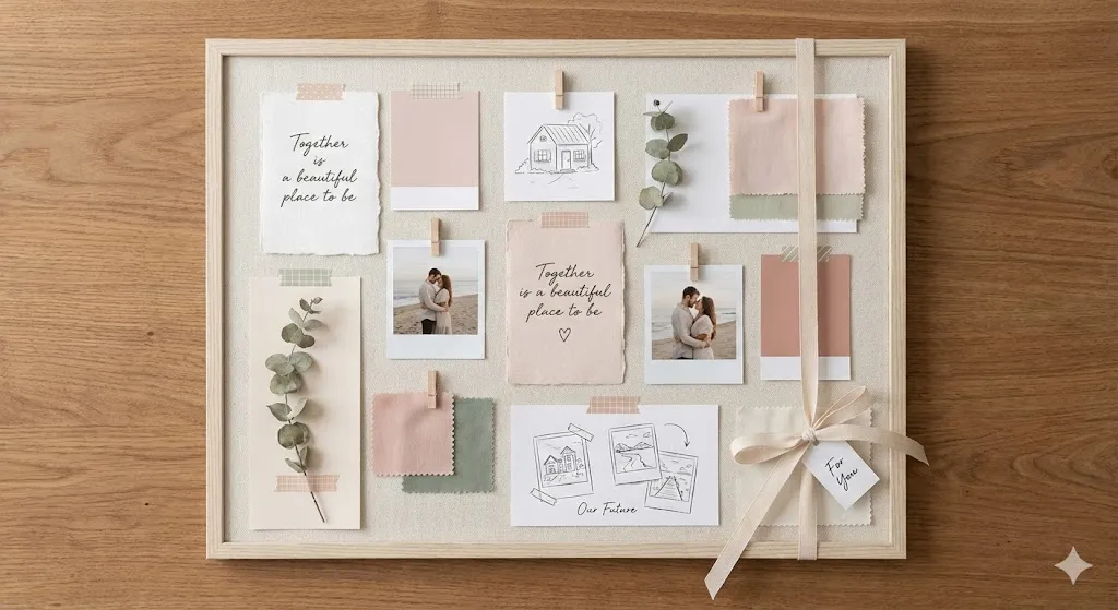 23 Creative Valentine’s Day Gift Ideas That Feel Truly Special 6 Pinterest Mood Board Gift