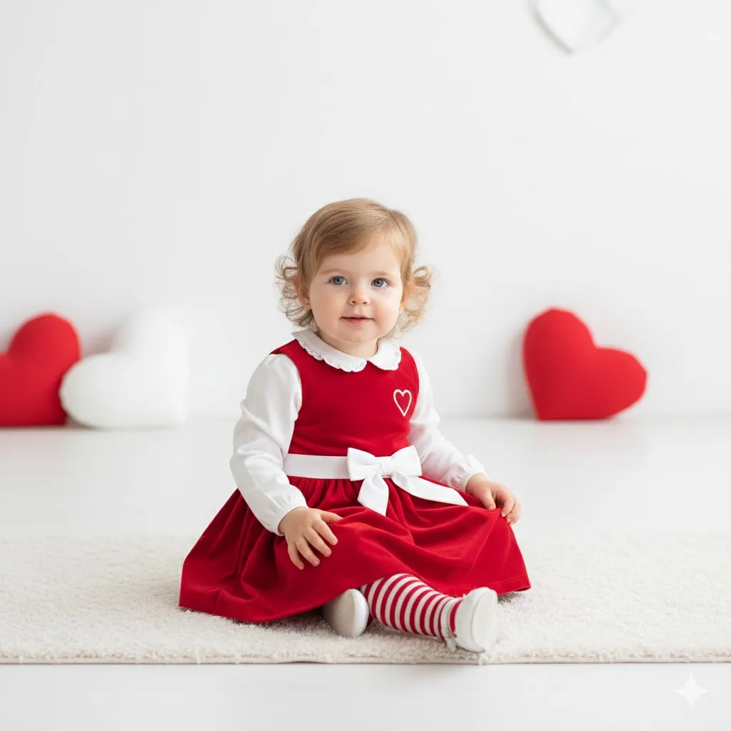 Red and White Classic Look