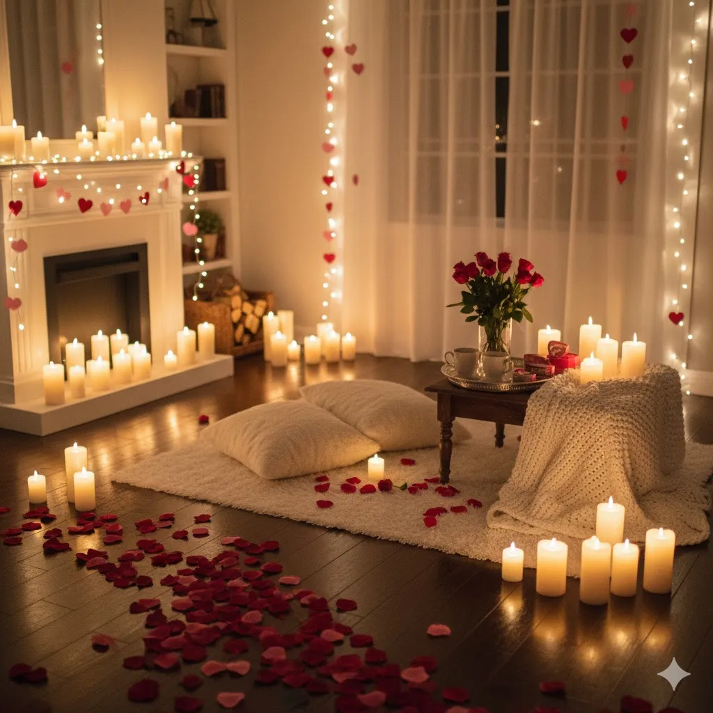 15 Things to Do on Valentine’s Day 2026 11 Romantic Home Decoration