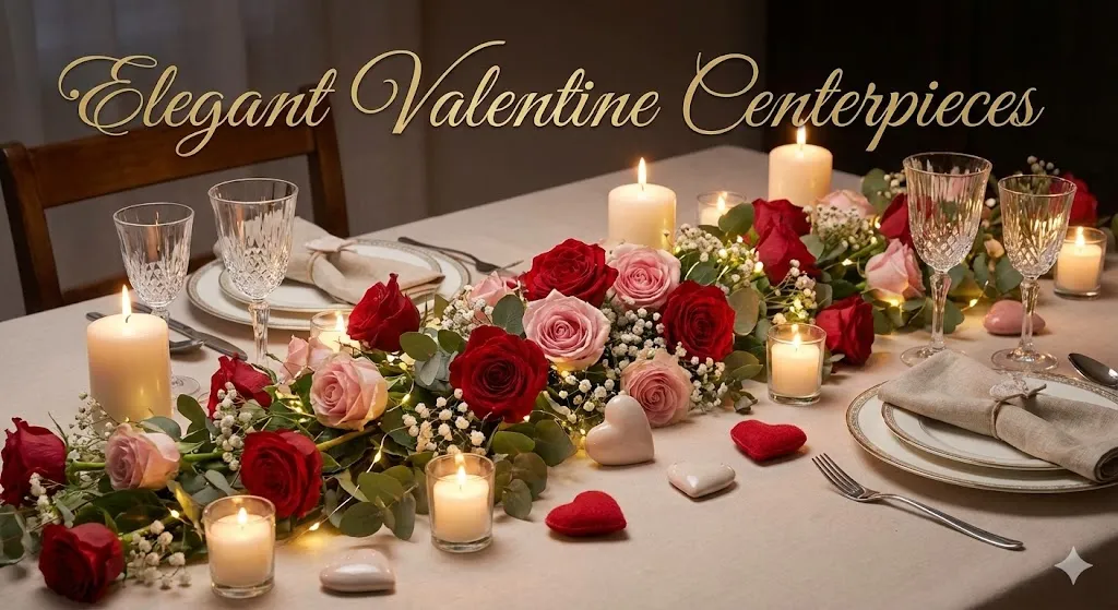 16 Creative Valentine’s Day Decoration Ideas to Make Your Celebration Unforgettable 10 Table Centerpieces