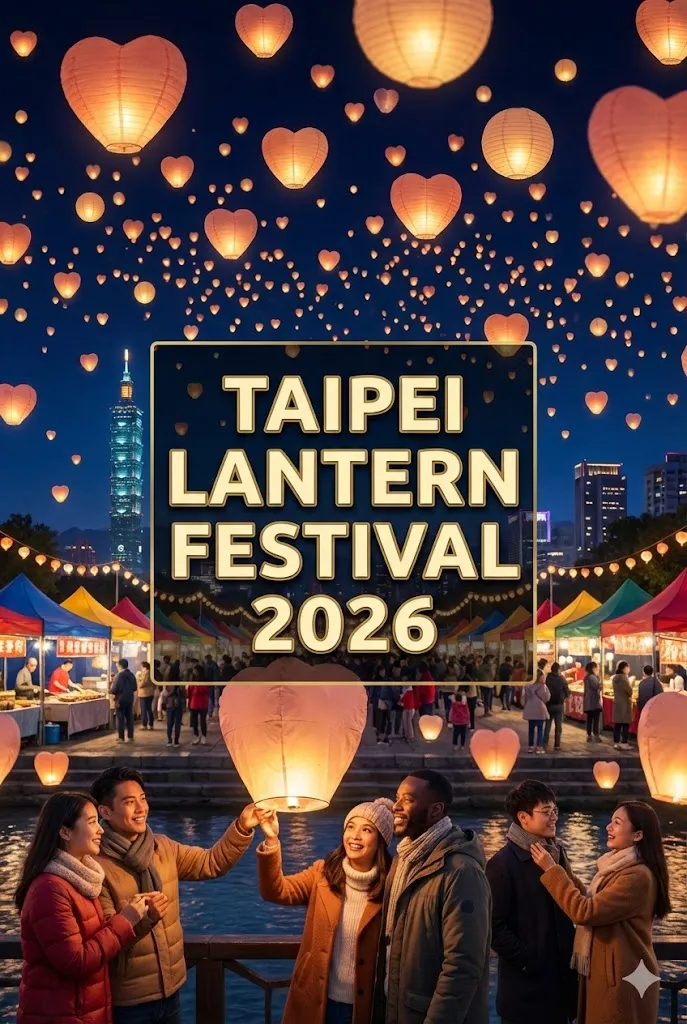 15 World-Famous Valentine’s Day Events to Celebrate Love in 2026 4 Taipei Valentines Lantern Festival