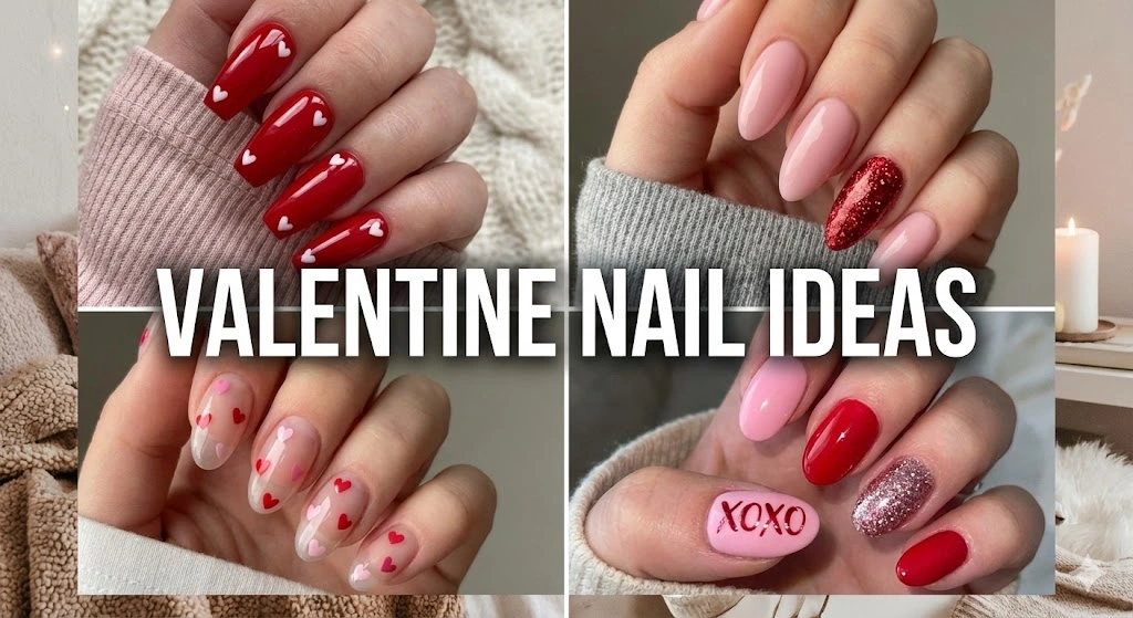 20 Nail Ideas for Valentine’s Day That Everyone Will Love 20 Valentine Nail Collage