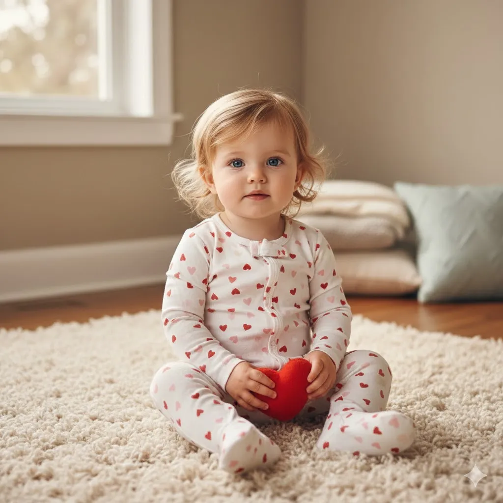 Valentine Onesie Outfit