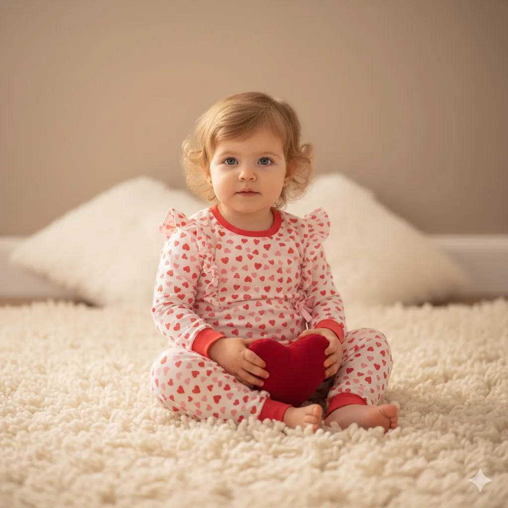 Valentine Romper Outfit