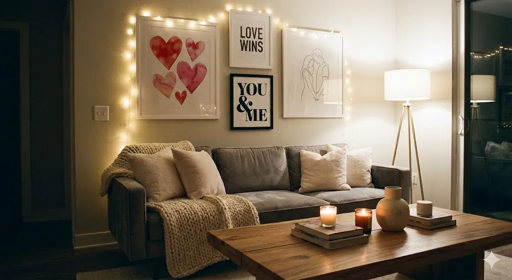 13 Iconic Valentine’s Day Mental Decor Ideas to Melt Hearts in 2026 2 Valentine themed framed wall art