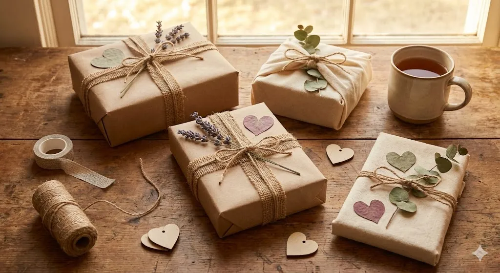 Eco-Friendly Valentine’s Ideas: Celebrate Love Sustainably 6 Valentines gift wrapping