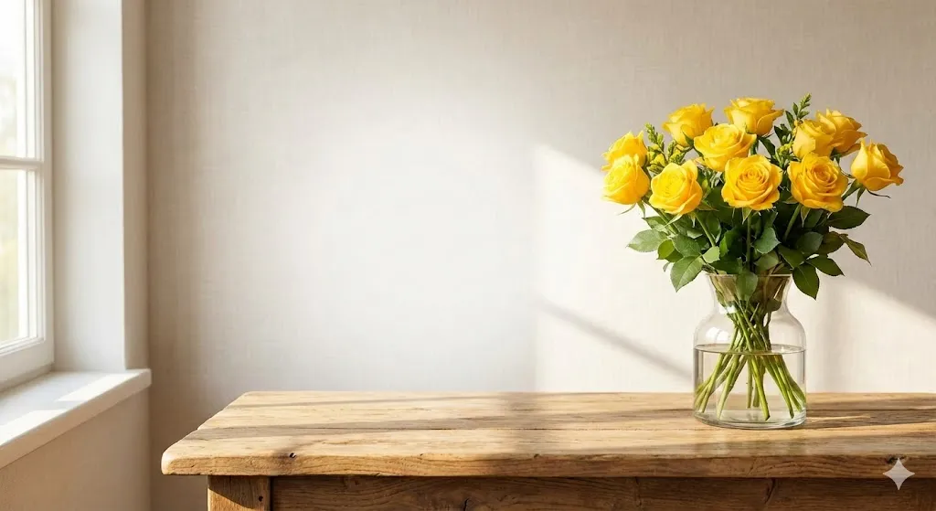 Yellow Roses for Friendship