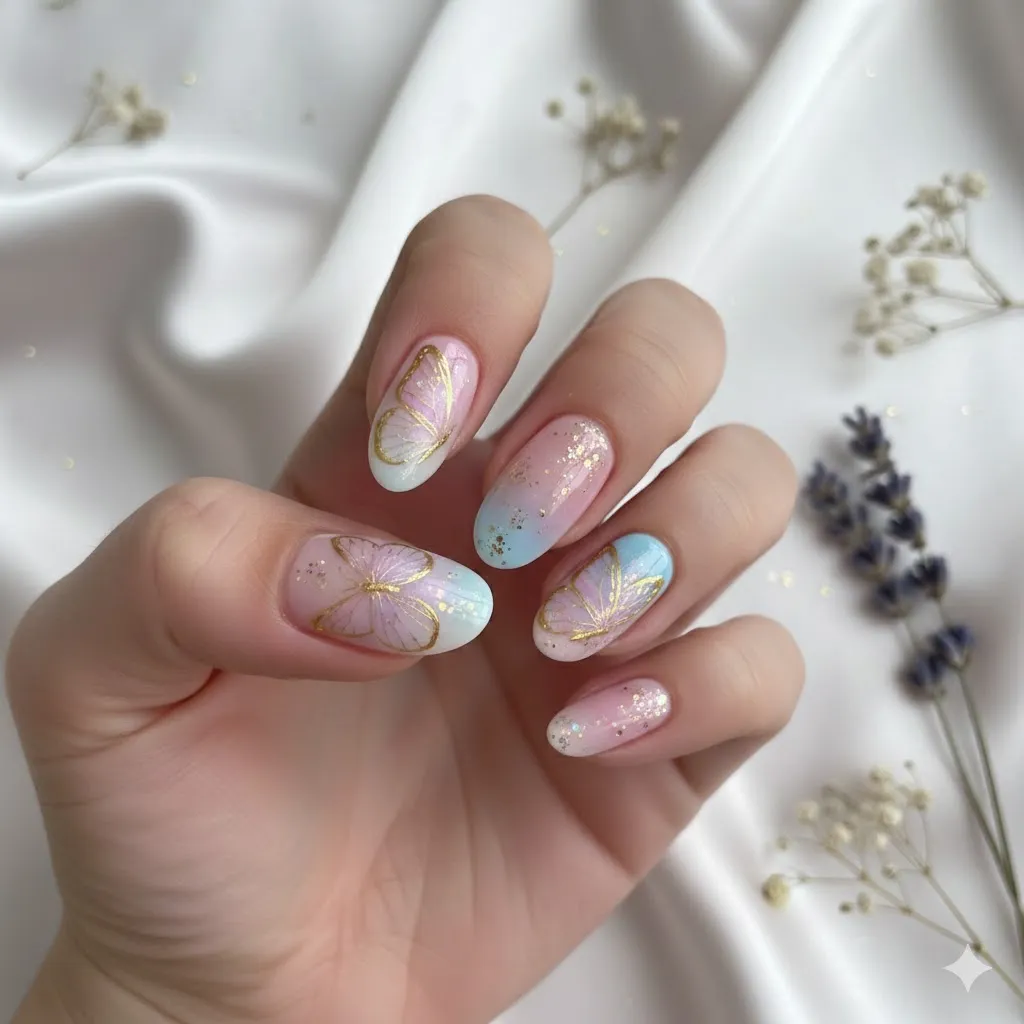 Butterfly Nails